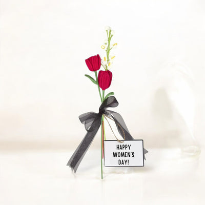 Crochet Tulips & Daisies Bouquet | A Gift That Lasts Forever