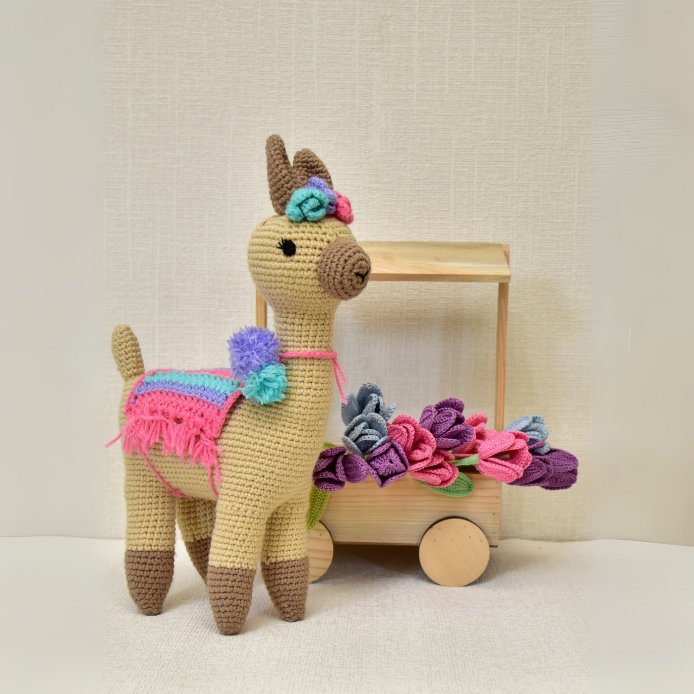 Felicity the Llama – Adorable Handmade Crochet Toy for Babies & Kids | Soft & Safe Gift