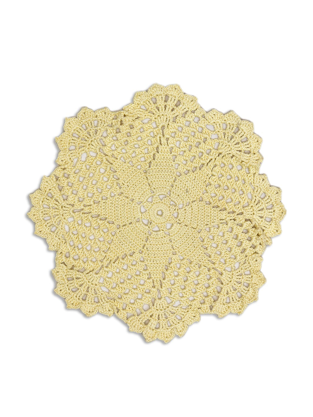Handmade Crochet Doilies- Cream